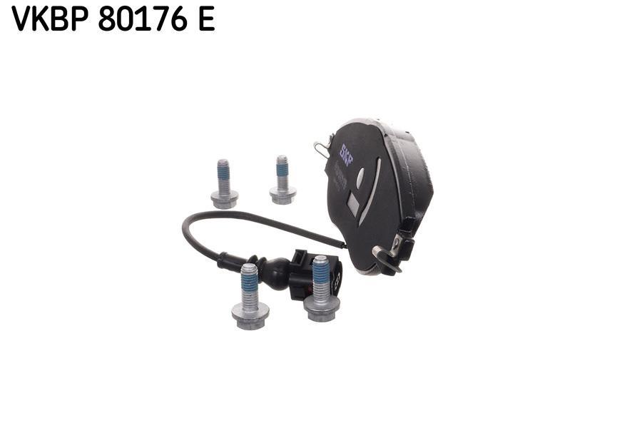 Jeu de 4 plaquettes de frein SKF ref. VKBP 80176 E